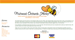 Desktop Screenshot of fruitwoodorchardshoney.com